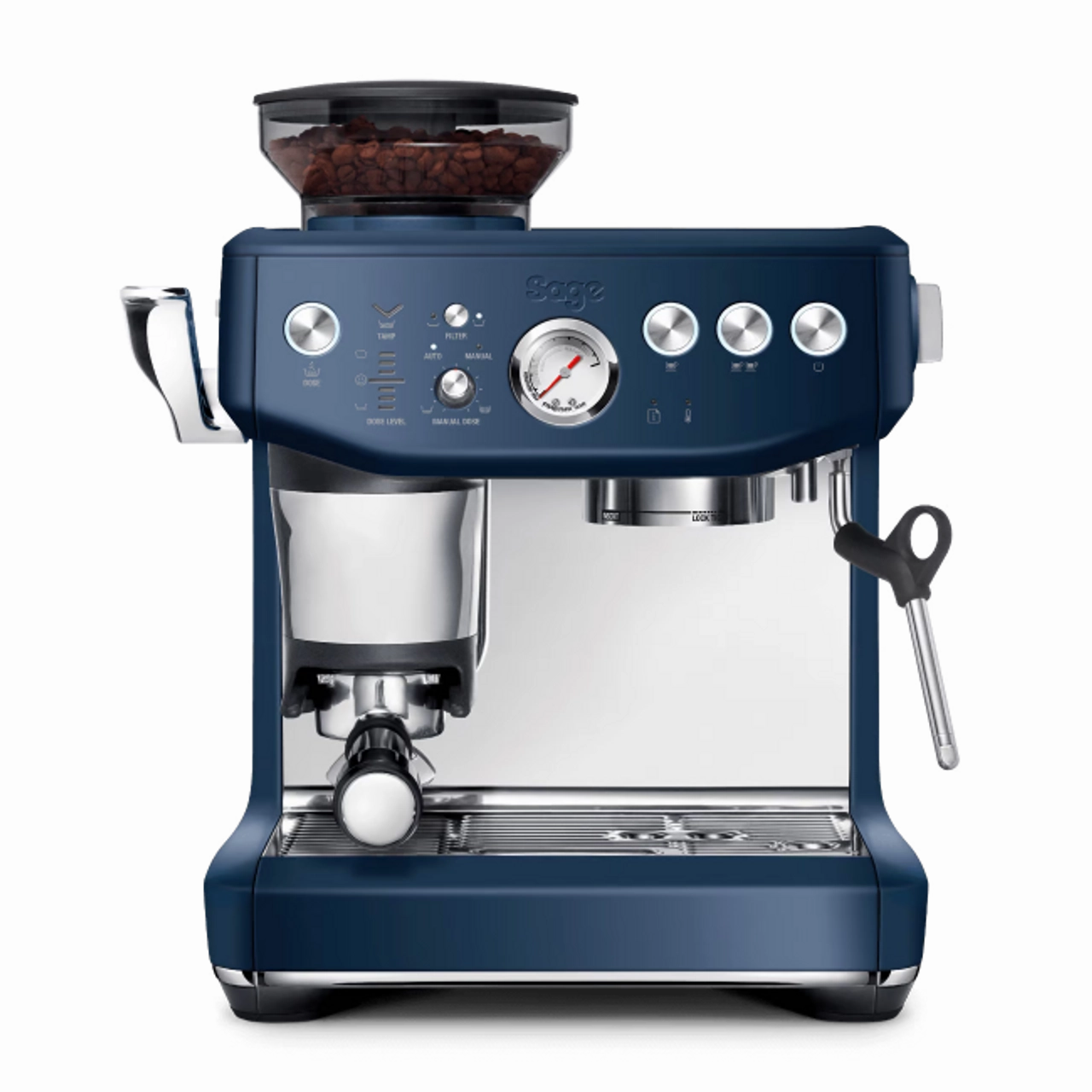 Sage Barista Express Impress Coffee Machine (SES876DBL4GUK1) - Blue phone accessories, mobile phone cases, best charging cable
