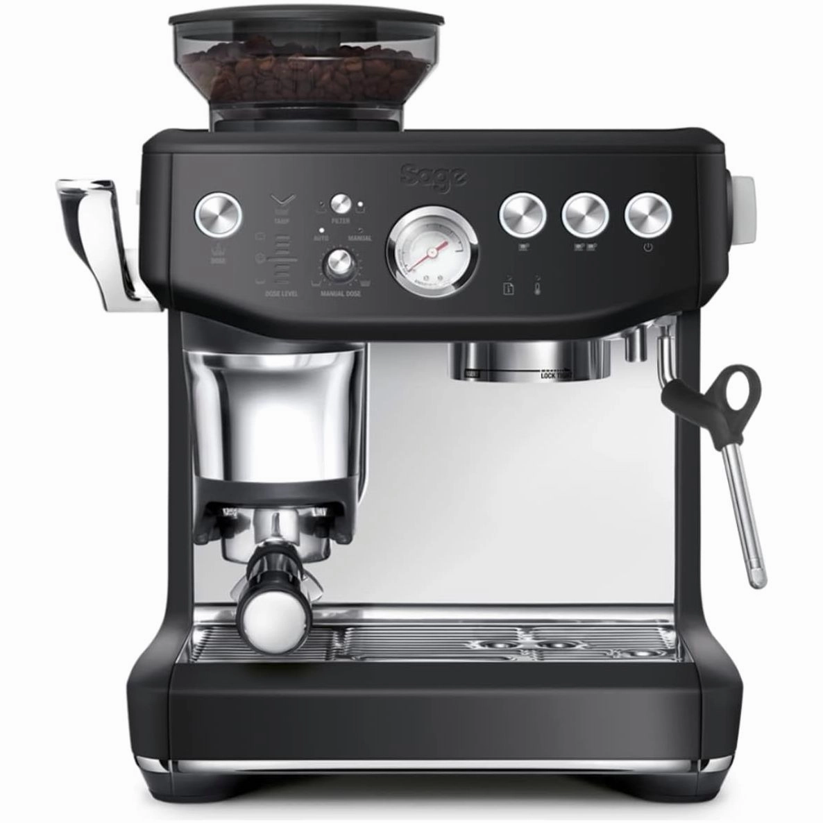 SAGE SES876BTR Barista Express Impress Bean-to-Cup Espresso Coffee Machine  Black Truffle phone accessories, mobile phone cases, best charging cable