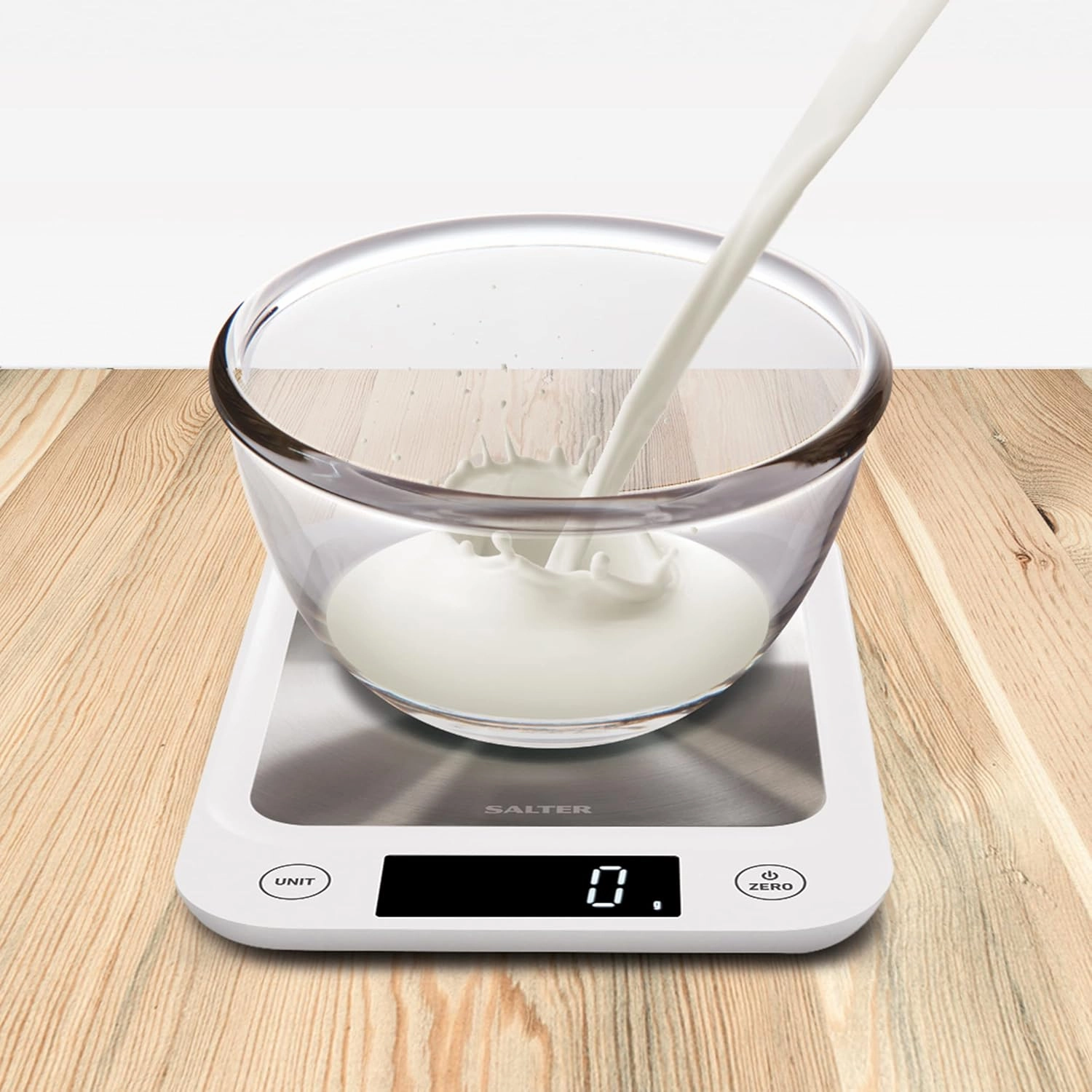 Salter 1105 SSWHDR Stainless Steel Electronic Scale - 5kg Capacity