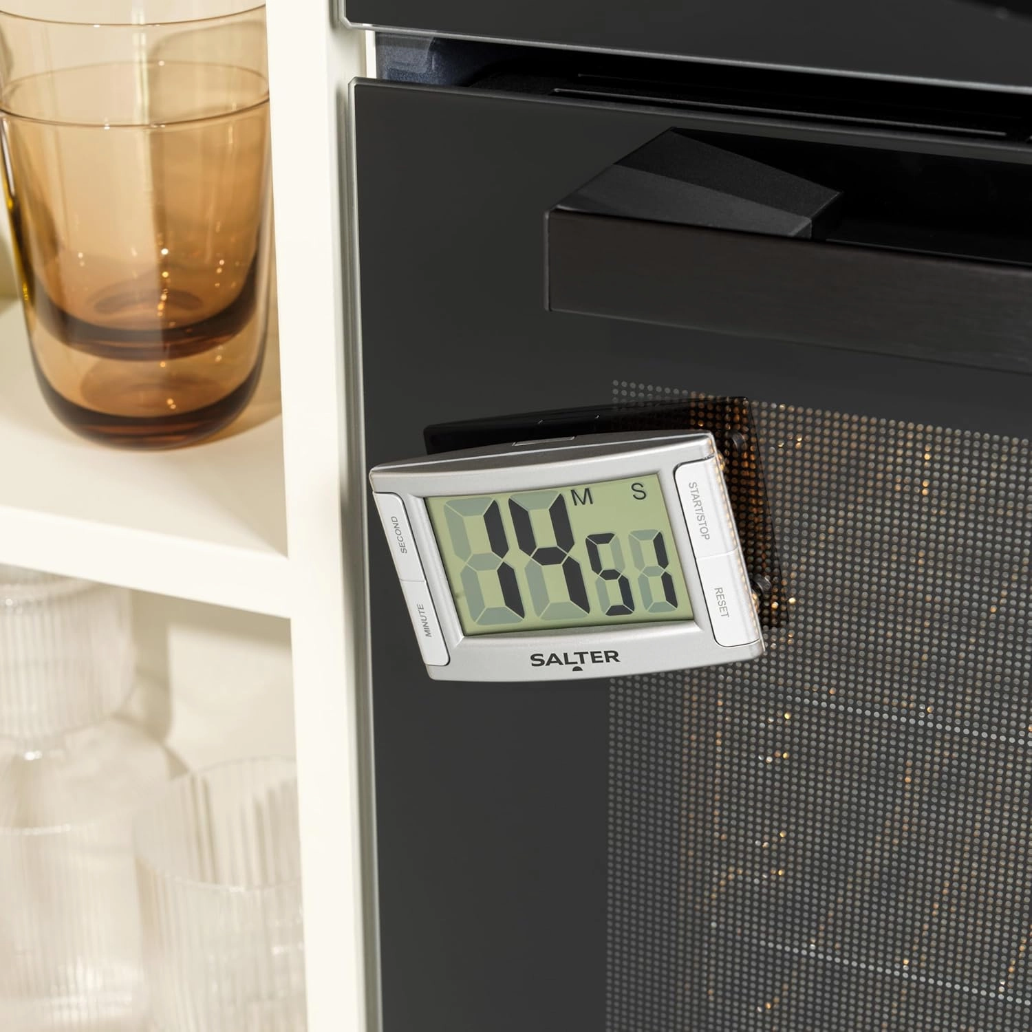 Salter 396 SVXR Magnetic Kitchen Timer  Digital Countdown & Stopwatch
