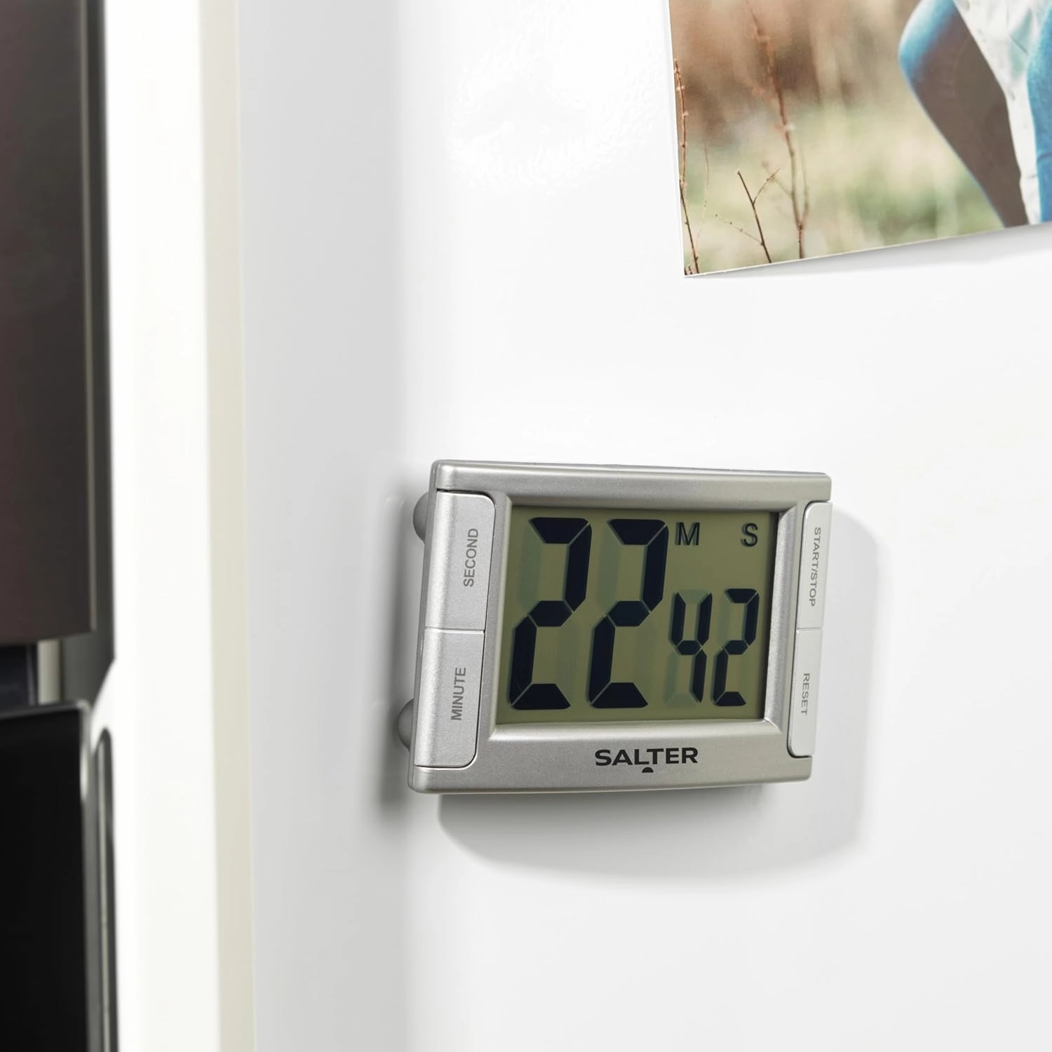 Salter 396 SVXR Magnetic Kitchen Timer  Digital Countdown & Stopwatch