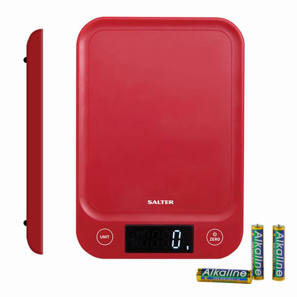 SALTER 5kg Digital Kitchen Scale - Red xbox console, buy xbox series x, xbox accessories online