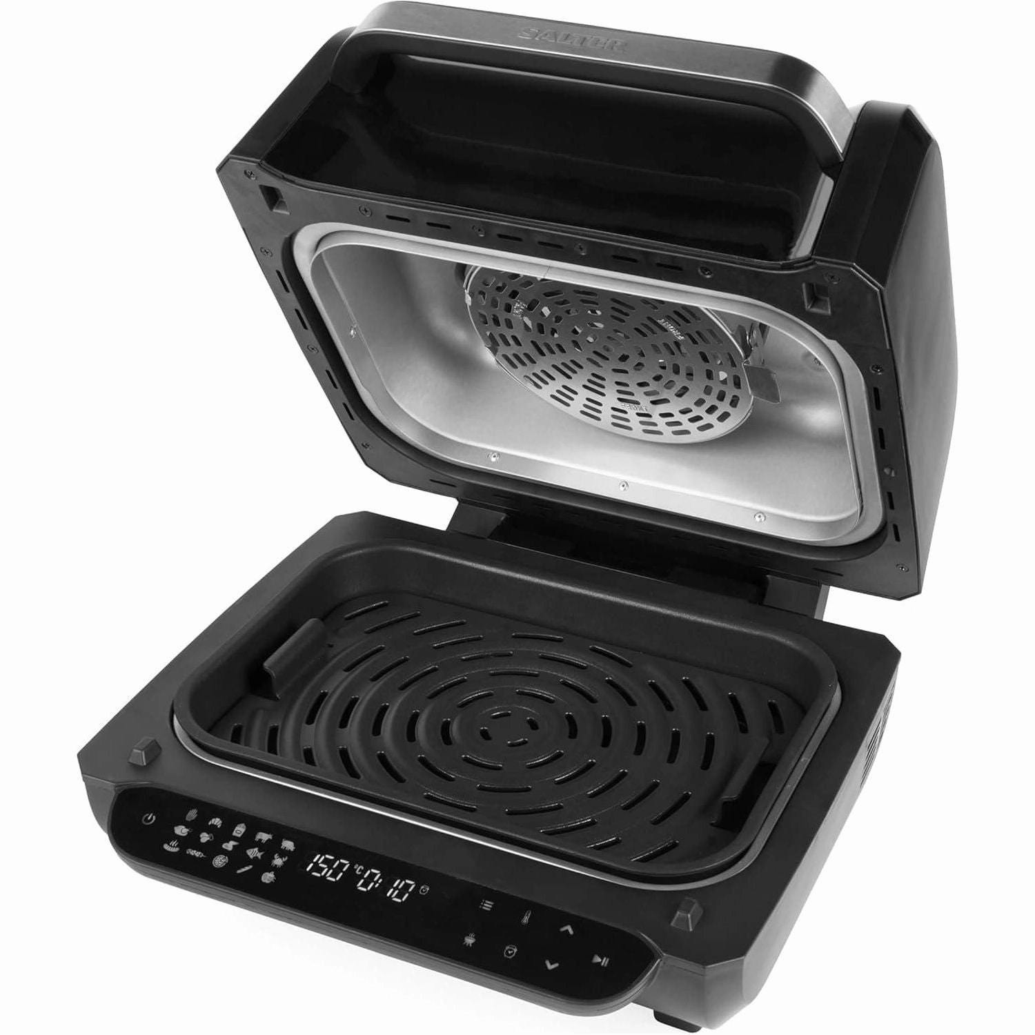 Salter EK5106 AeroGrill Pro - 16 in 1 Hot Air Fryer, 1700W Health Grill, Tabletop Multicooker, LED Touch Controls, 3.8L