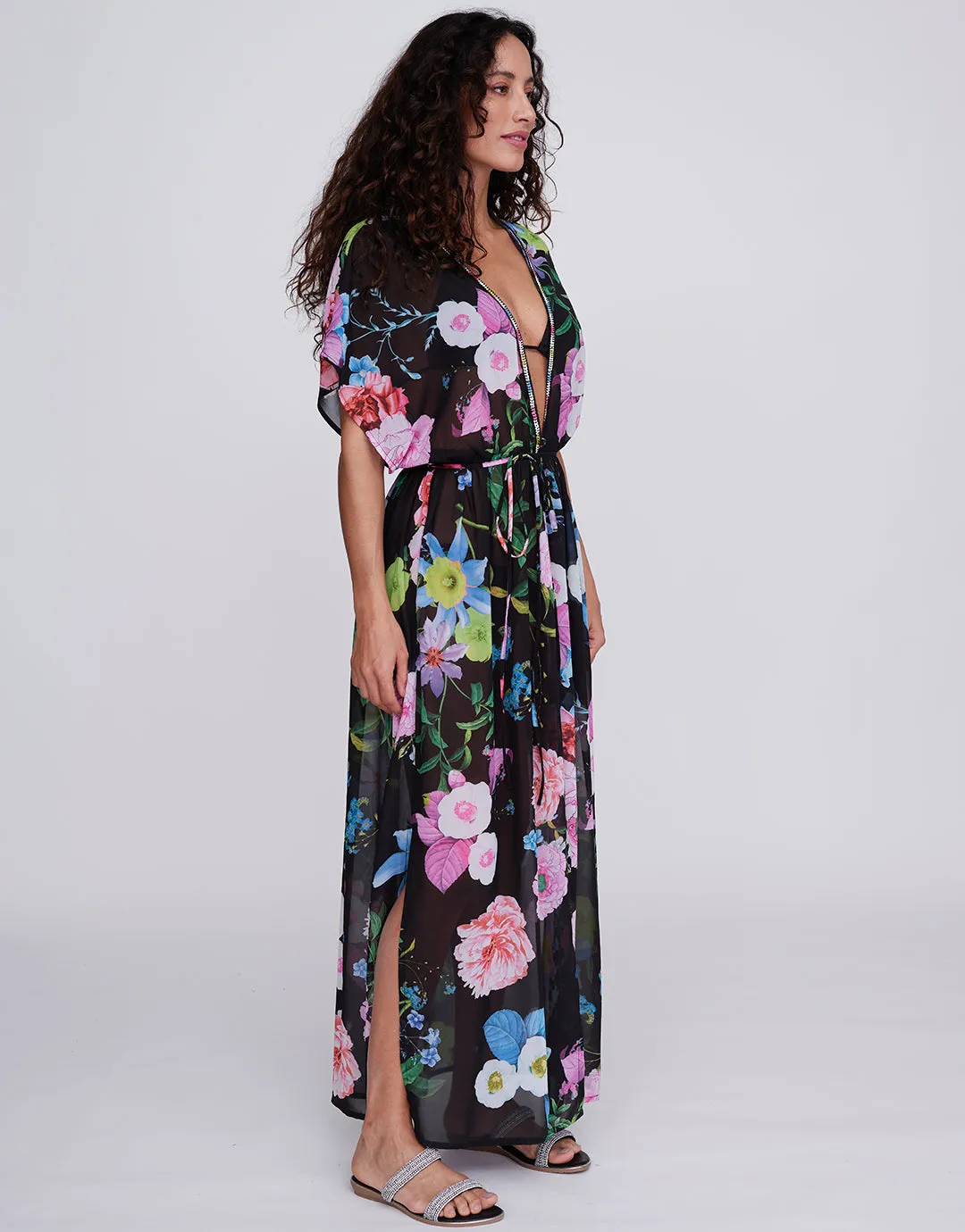 Samba Maxi Cover Up - Black