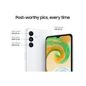 Samsung Galaxy A04s 4G 32GB Storage 3GB RAM Dual SIM White - Unlocked - International Model