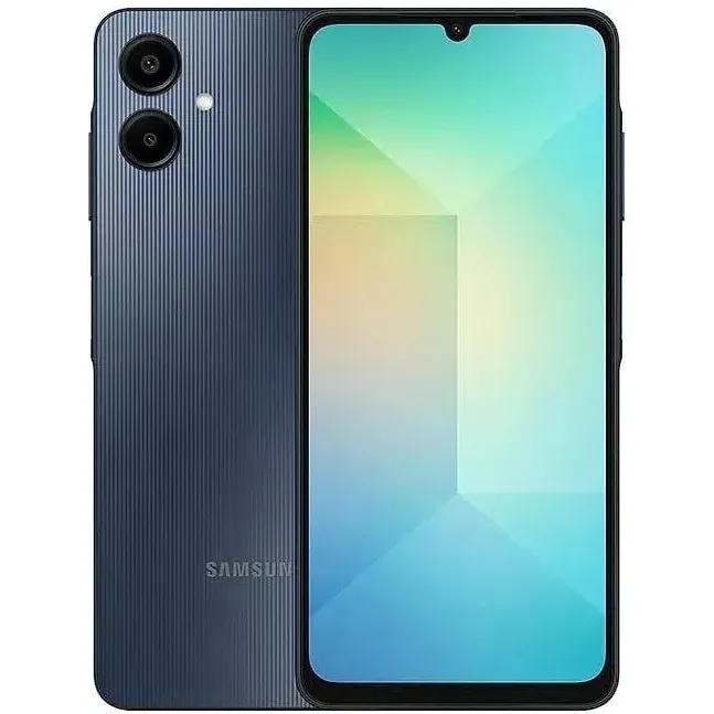 Samsung Galaxy A06 128GB 4GB, Dual SIM, Black Unlocked SIM Free Smartphone