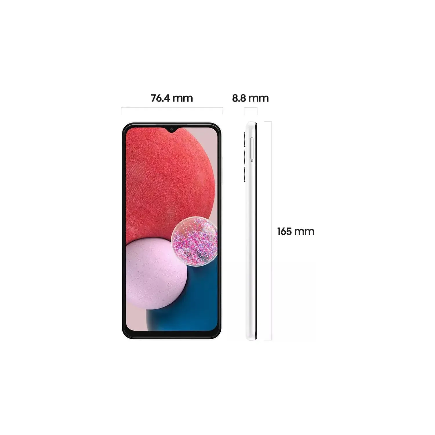 Samsung Galaxy A13 - 32GB - 3GB RAM - Dual SIM - White - Unlocked - International Model