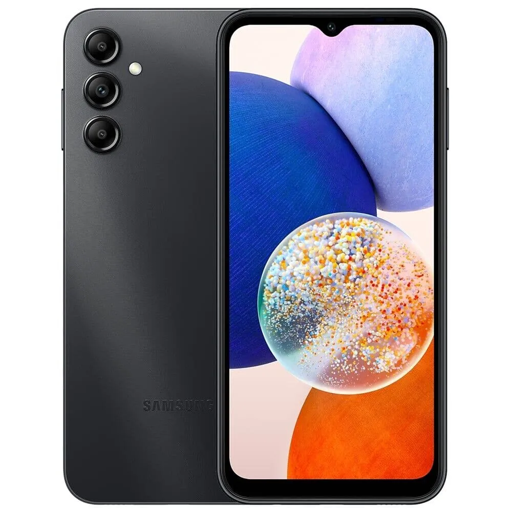 Samsung Galaxy A14 5G - 128GB, 4GB RAM, Dual SIM, Black, Unlocked (International Model) video game consoles,gaming consoles,playstation,xbox
