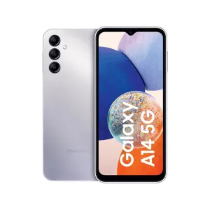 Samsung Galaxy A14 5G 128GB 4GB RAM, Dual SIM, Silver, Unlocked Smartphone video game consoles,gaming consoles,playstation,xbox