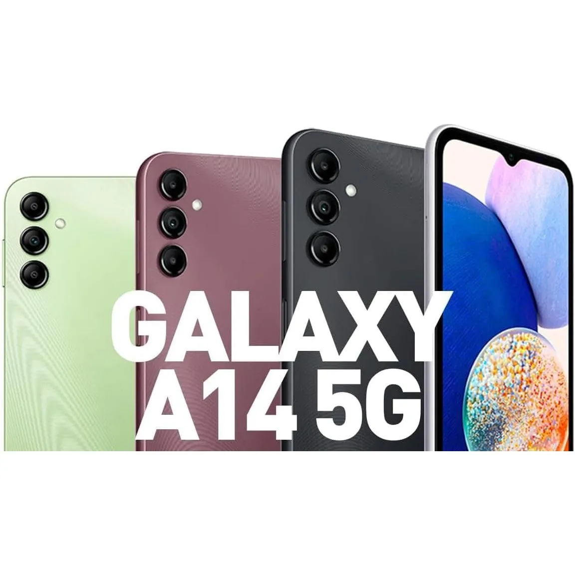 Samsung Galaxy A14 5G 64GB 4GB Dual SIM Unlocked Dark Red Mobile Phone