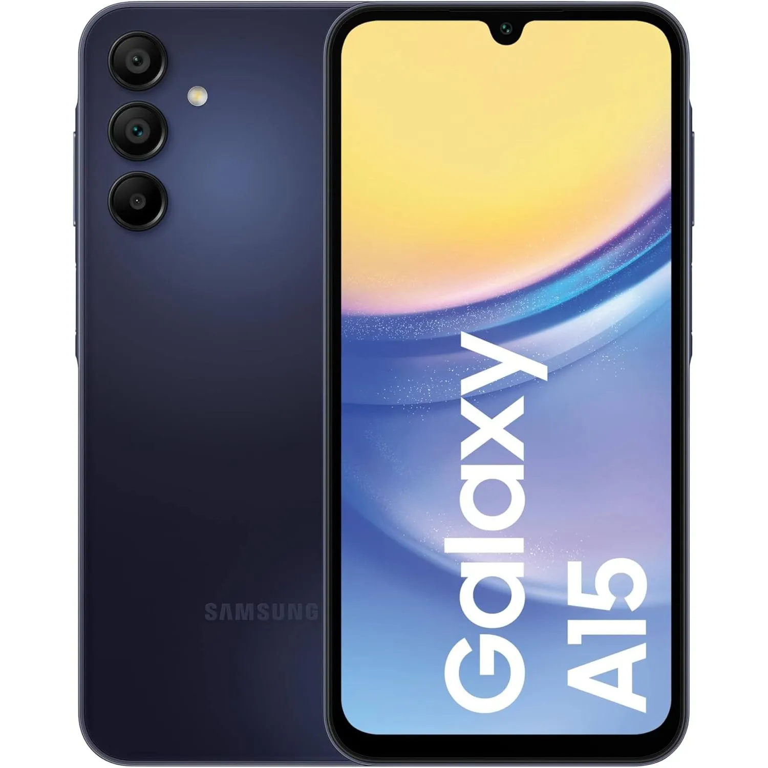 Samsung Galaxy A15 128GB Storage, 4GB RAM Mobile Phone - Blue Black, Unlocked (International Model) unlocked phones,budget smartphones,cell phone deals,latest mobile phones