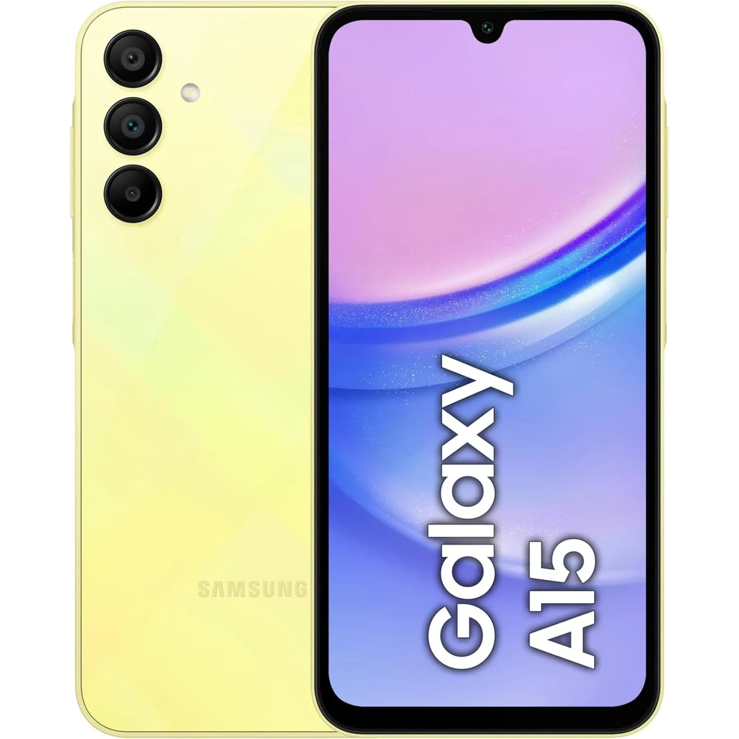 Samsung Galaxy A15 4G, 256GB Storage, 8GB RAM, Dual SIM, Yellow, Unlocked Smartphone video game consoles,gaming consoles,playstation,xbox