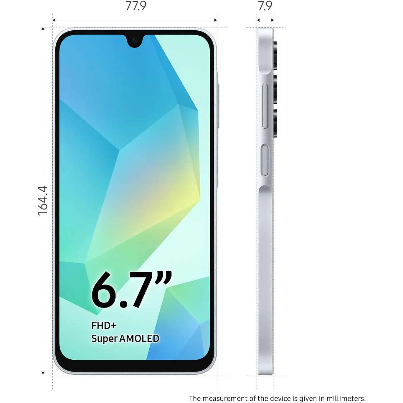 Samsung Galaxy A16 5G - 128GB Storage, 4GB RAM, Light Gray, Unlocked