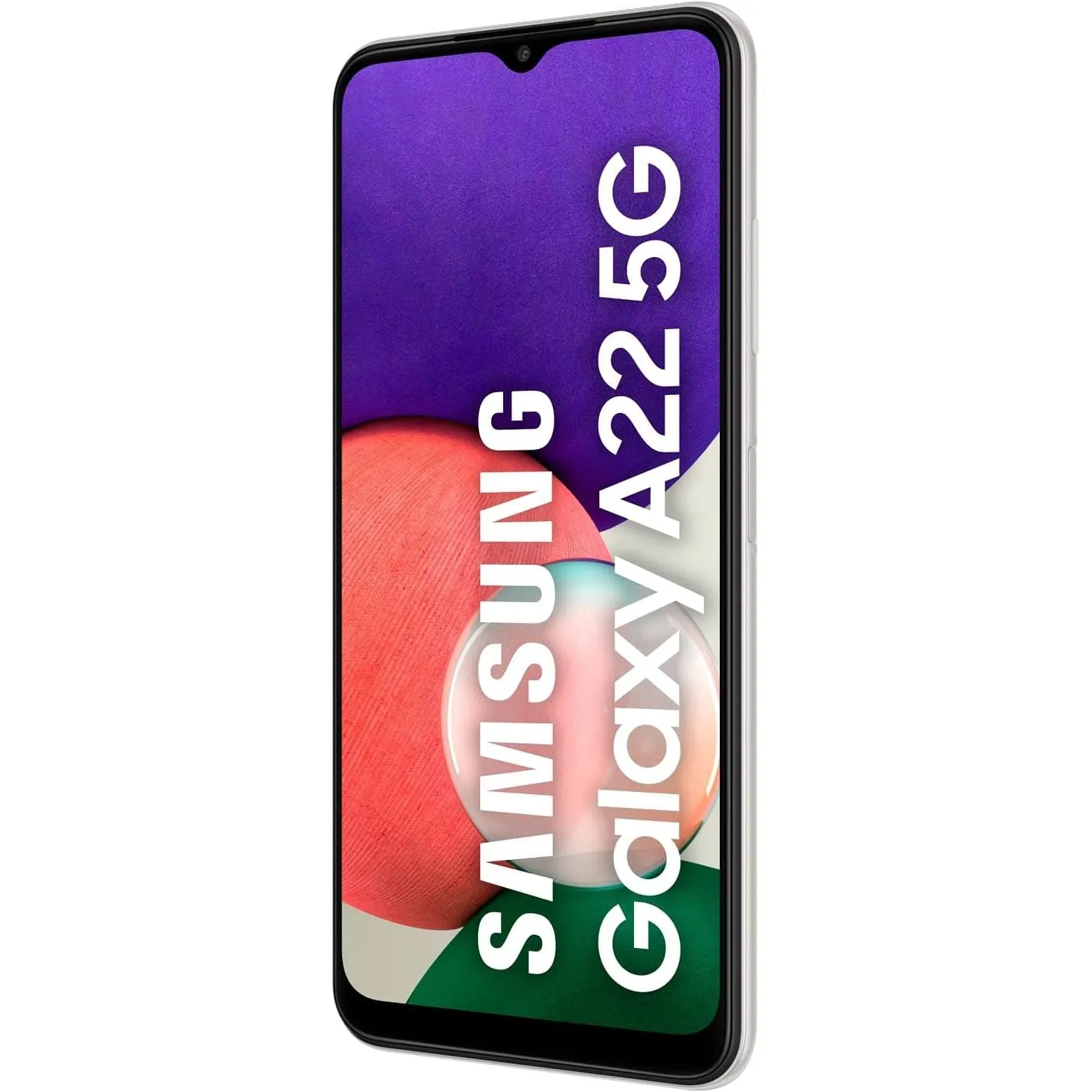 Samsung Galaxy A22, 64GB, 4GB RAM, White, Unlocked