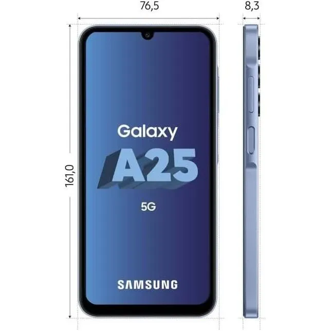 Samsung Galaxy A25 5G 8GB 256GB Blue SIM-Free Unlocked Smartphone