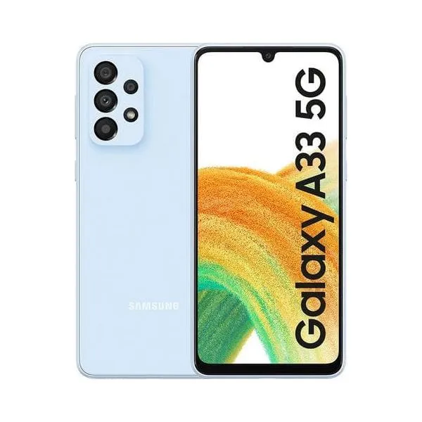 Samsung Galaxy A33 5G 128GB 6GB RAM Dual Sim - Awesome Blue, Unlocked International Model video game consoles,gaming consoles,playstation,xbox