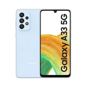 Samsung Galaxy A33 5G 128GB 6GB RAM Dual Sim - Awesome Blue, Unlocked International Model video game consoles,gaming consoles,playstation,xbox