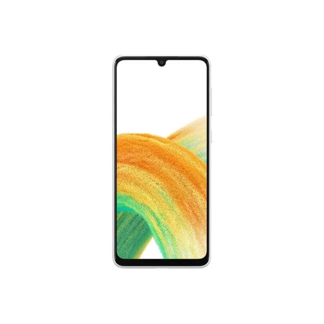 Samsung Galaxy A33 5G 128GB Storage, 6GB RAM, Dual Sim - White - Unlocked