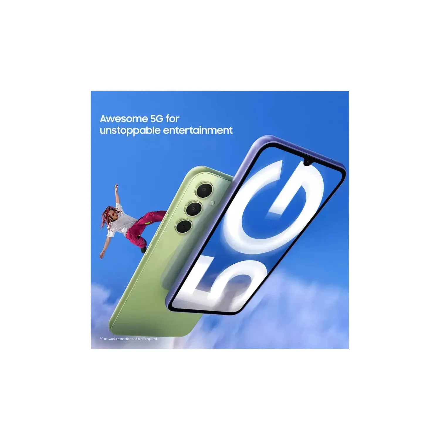 Samsung Galaxy A34 5G 6GB RAM, 128GB Storage, Dual Sim, Awesome Graphite - Unlocked - International Model