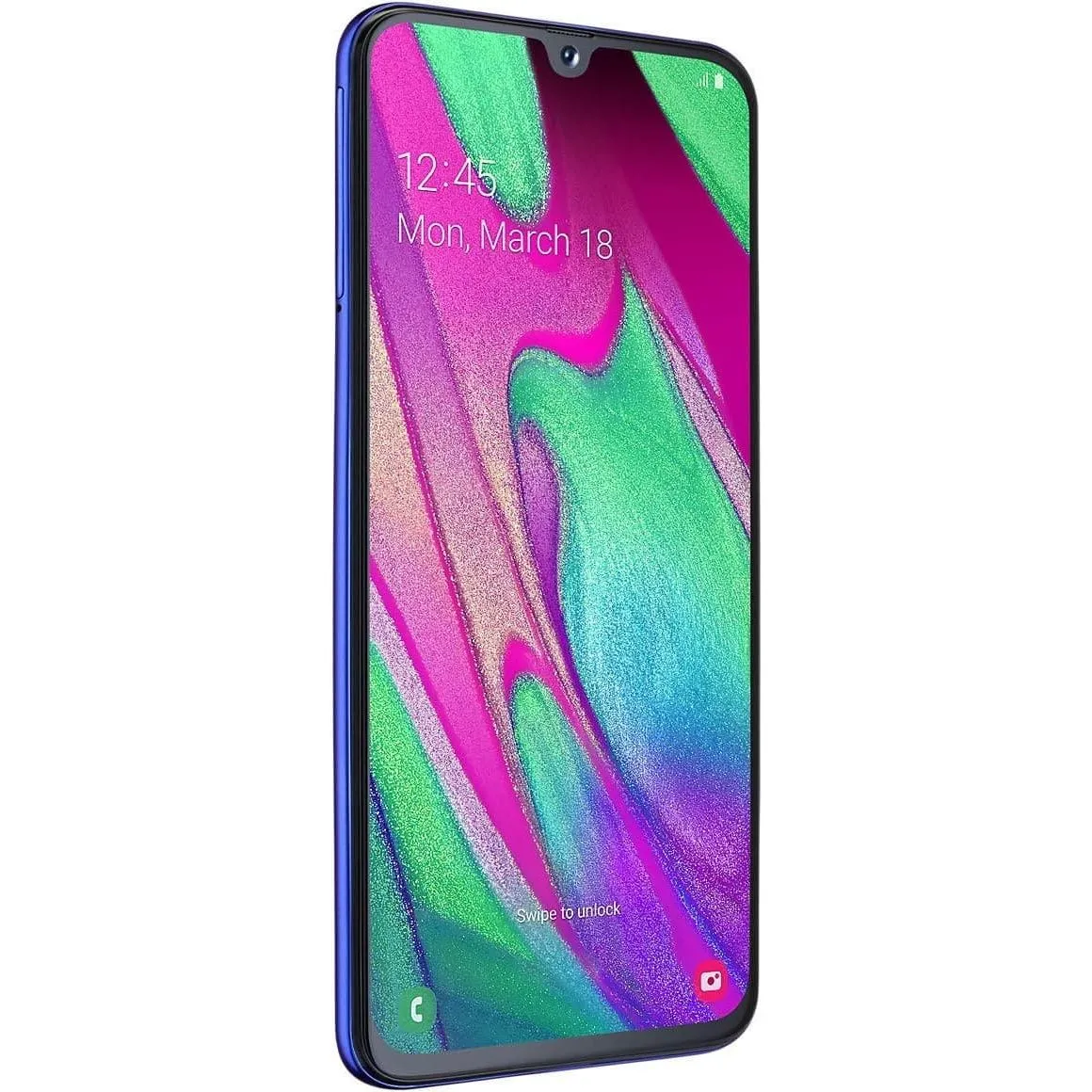 Samsung Galaxy A40 4G, 4GB RAM, 64GB ROM, Dual Sim, Blue, Unlocked