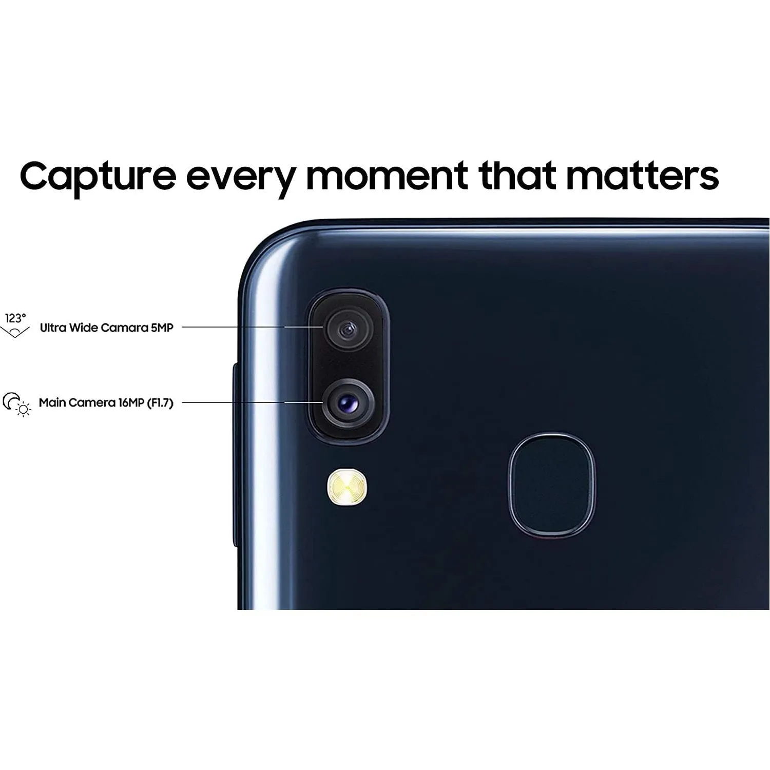 Samsung Galaxy A40 64GB Black Sim-Free Unlocked Mobile Phone