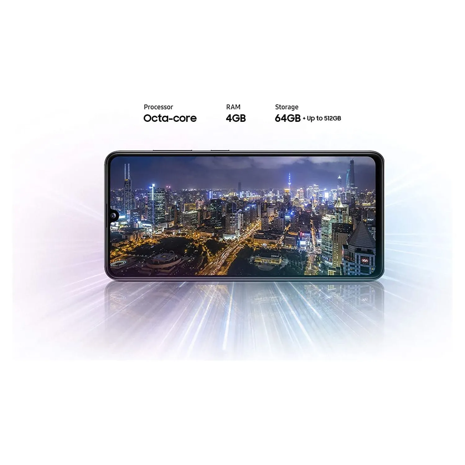 Samsung Galaxy A41 4G 64GB 4GB RAM Dual Sim Black Unlocked Mobile Phone