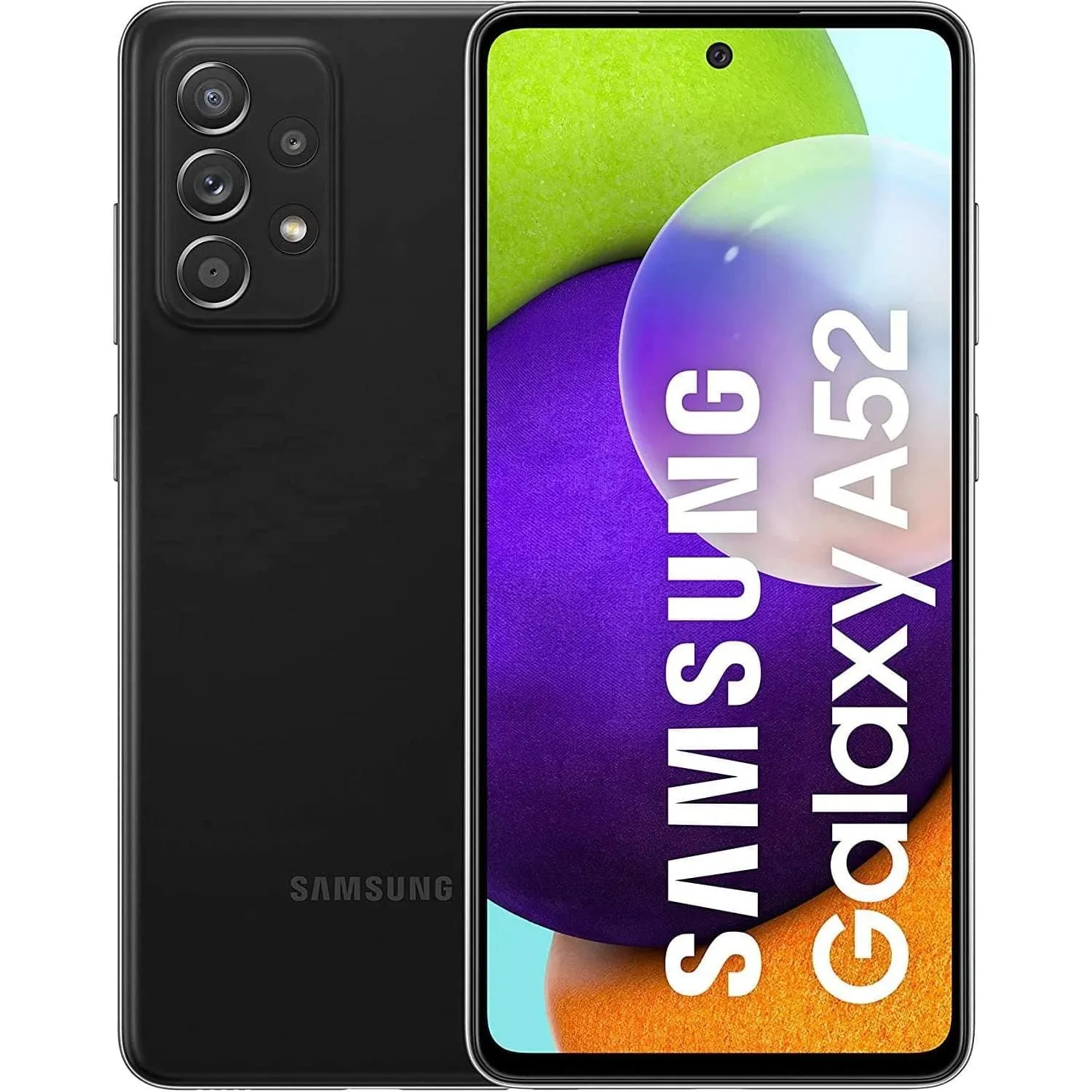 Samsung Galaxy A52 4G 128GB 6GB Dual Sim Black Unlocked Mobile Phone unlocked phones,budget smartphones,cell phone deals,latest mobile phones