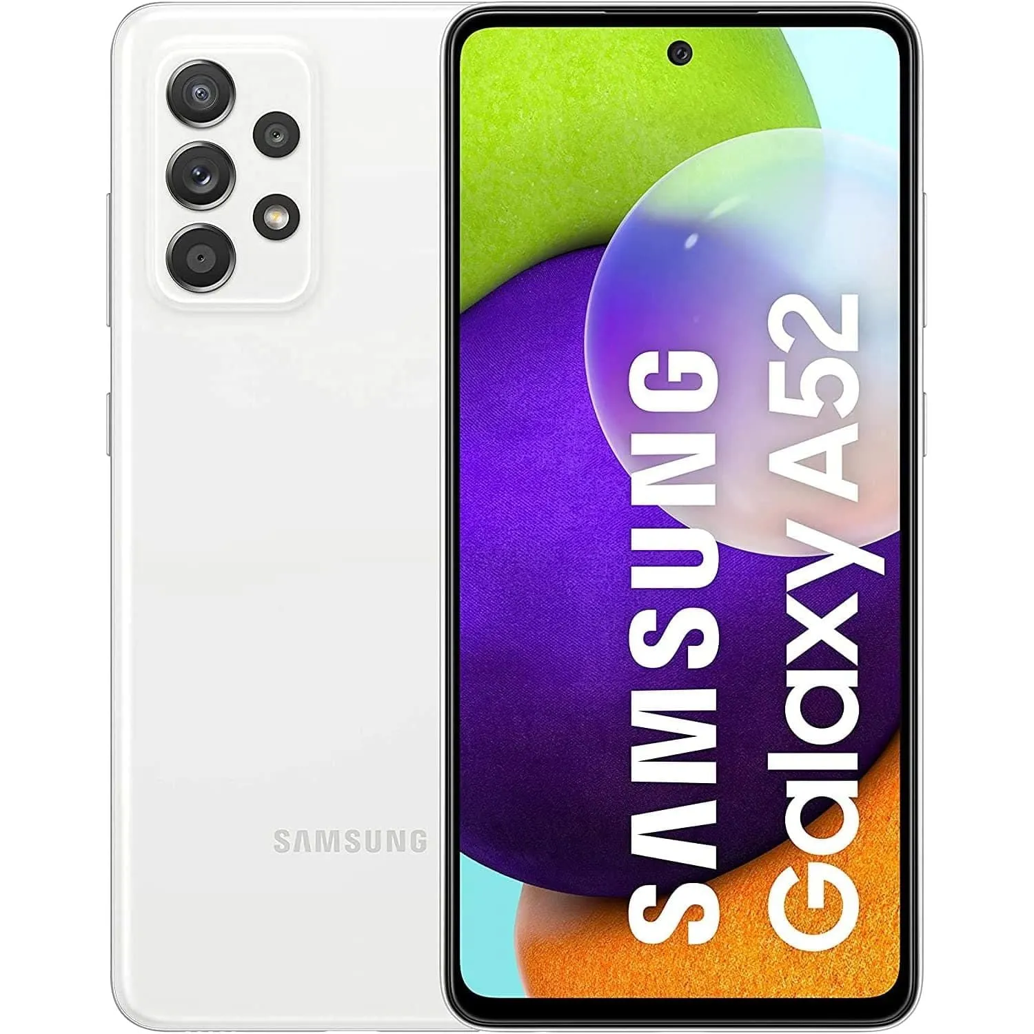 Samsung Galaxy A52 5G (128GB, 6GB RAM)  Dual SIM, International Model, Awesome White, Unlocked video game consoles,gaming consoles,playstation,xbox