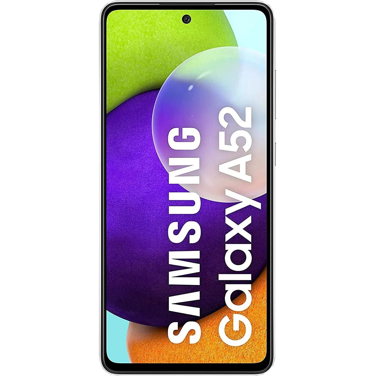 Samsung Galaxy A52 5G (128GB, 6GB RAM)  Dual SIM, International Model, Awesome White, Unlocked