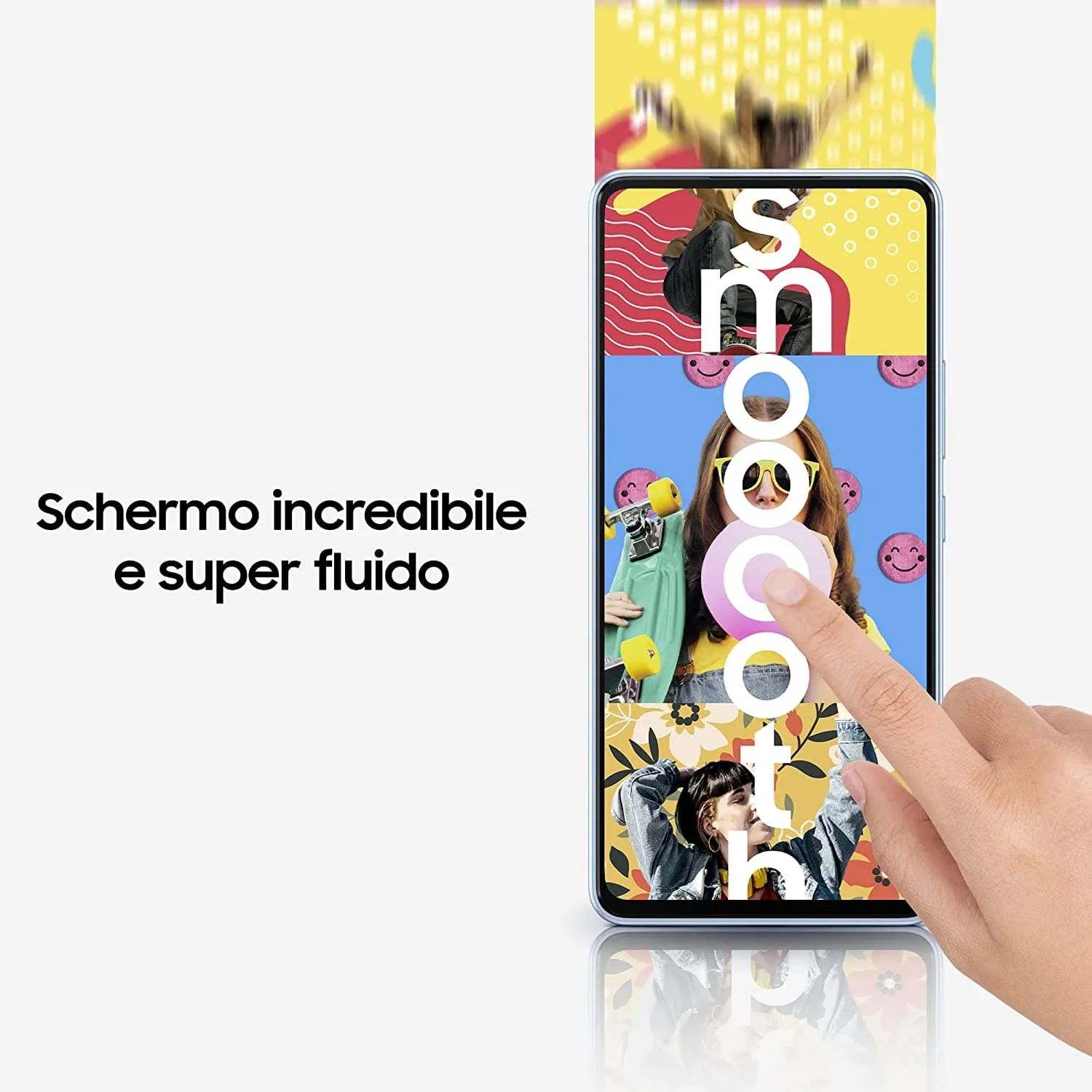 Samsung Galaxy A53 5G 128GB Storage, 6GB RAM Dual Sim, Awesome white Unlocked - International Model