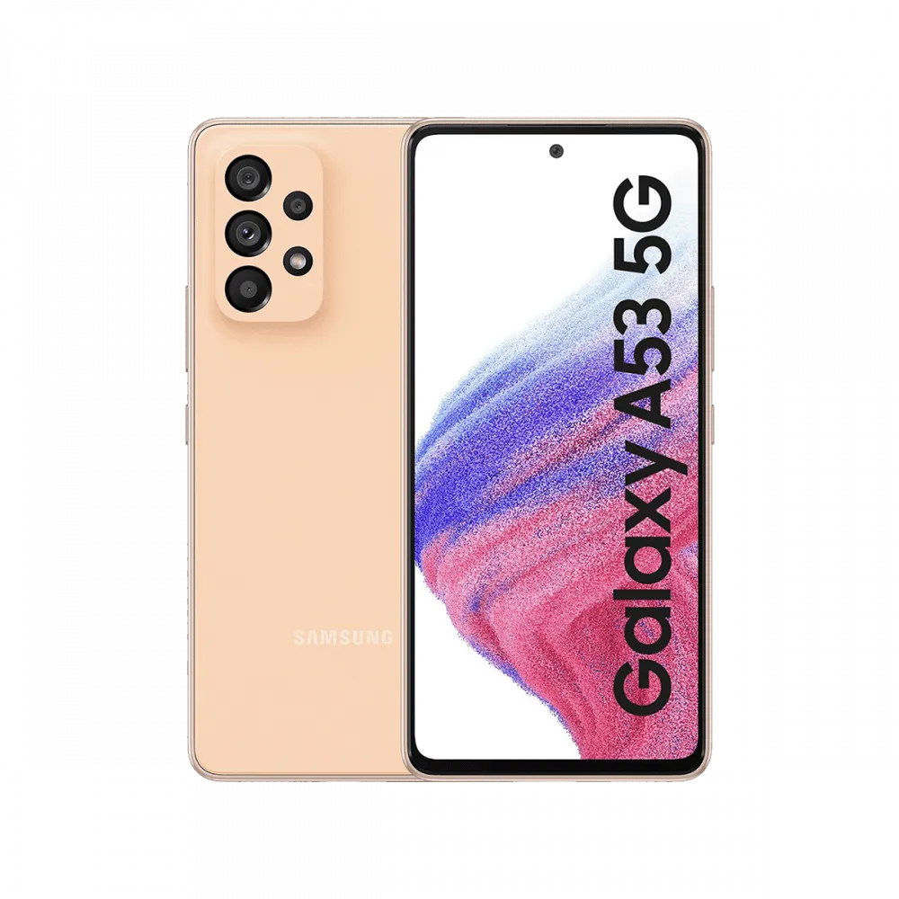 Samsung Galaxy A53 5G 256GB Storage 8GB RAM Peach - Unlocked - International Model) unlocked phones,budget smartphones,cell phone deals,latest mobile phones