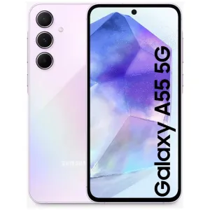 Samsung Galaxy A55 5G 128GB 8GB RAM, Dual Sim, Awesome Lilac, Unlocked Smartphone video game consoles,gaming consoles,playstation,xbox