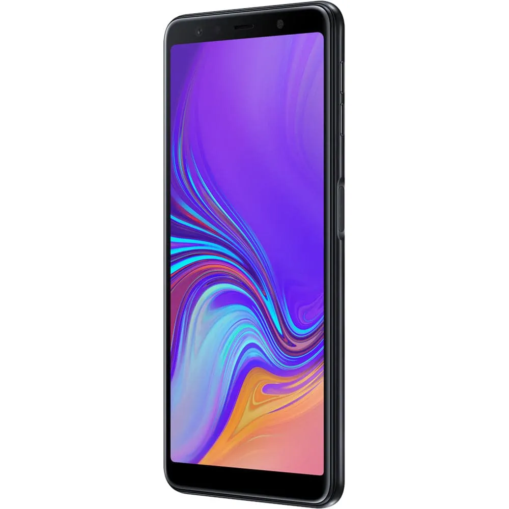 Samsung Galaxy A7 4G 128GB Storage 4GB RAM Dual Sim, Black - Unlocked