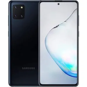 Samsung Galaxy Note 10 Lite 4G 128GB Storage 6GB RAM Dual SIM Aura Black, Unlocked unlocked phones,budget smartphones,cell phone deals,latest mobile phones