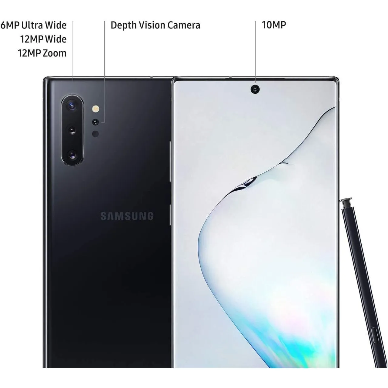 Samsung Galaxy Note10  5G 256GB, Black - Unlocked