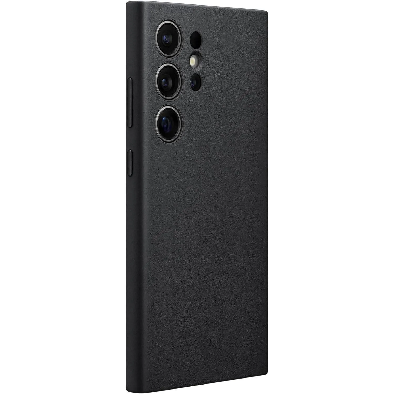 Samsung Galaxy Official S24 Ultra Vegan Leather Case, Black