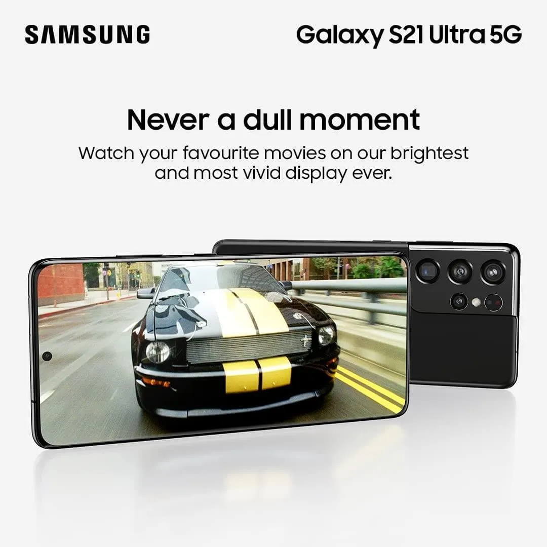 Samsung Galaxy S21 Ultra 5G 128 GB - Phantom silver - Unlocked