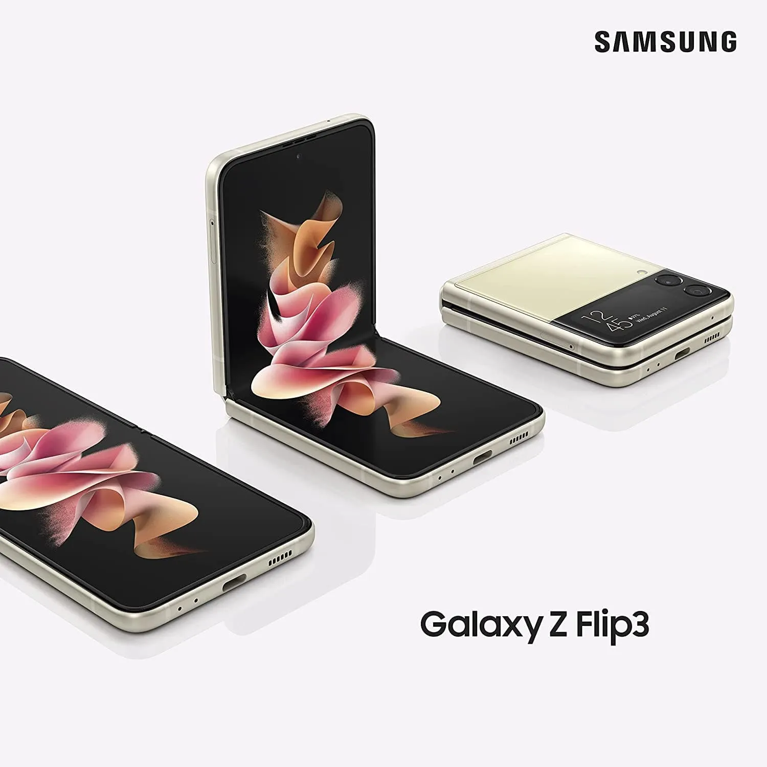 Samsung Galaxy Z flip 3 128GB, Cream - Unlocked