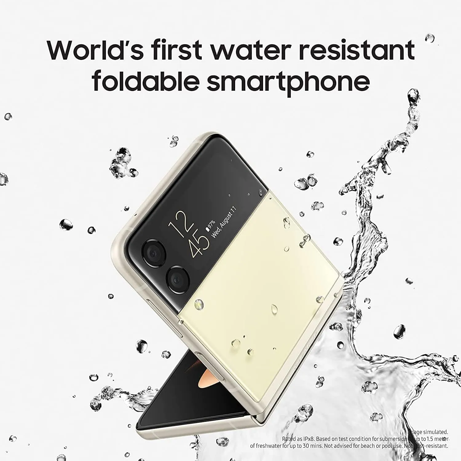 Samsung Galaxy Z Flip 3 128GB, Cream - Unlocked
