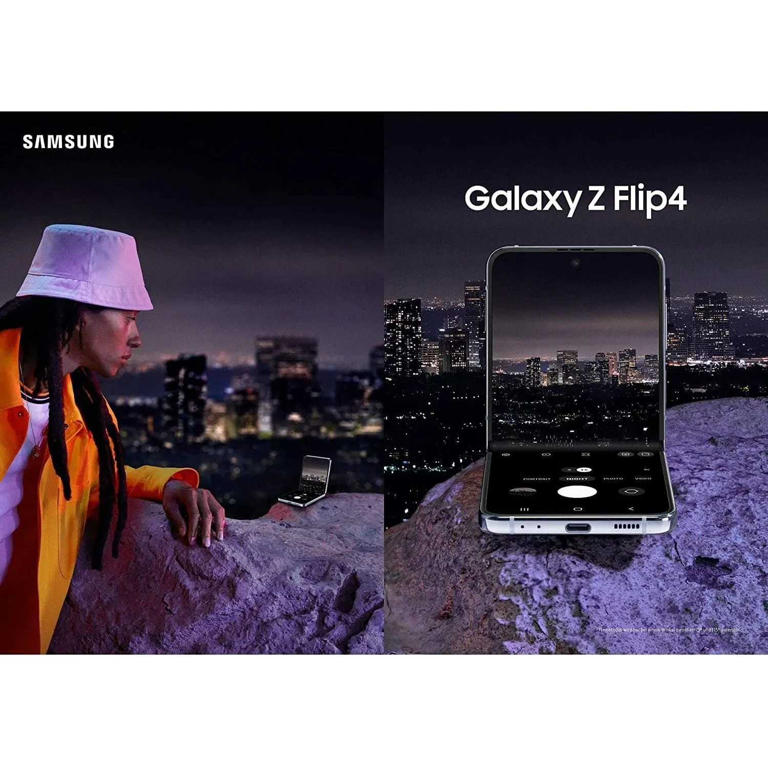 Samsung Galaxy Z Flip4, 256GB, Bora Purple - Unlocked