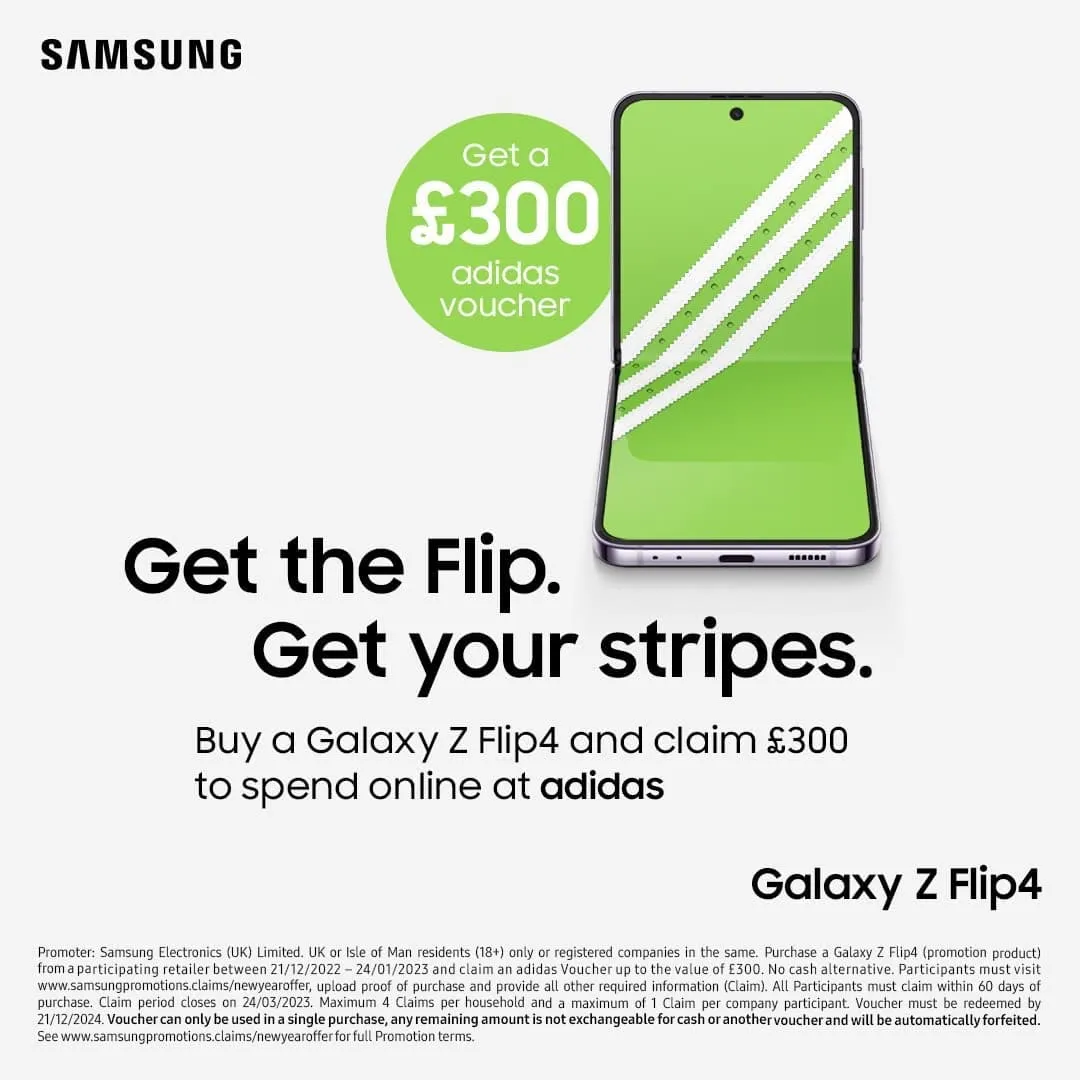 Samsung Galaxy Z Flip4 5G, 8GB RAM /128GB Storage Graphite - Unlocked