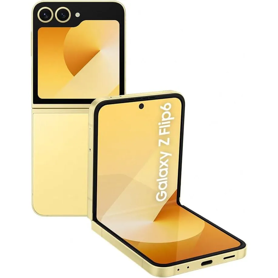 Samsung Galaxy Z Flip6 5G 256GB AI Phone Yellow SIM-Free Unlocked Mobile Phone video game consoles,gaming consoles,playstation,xbox