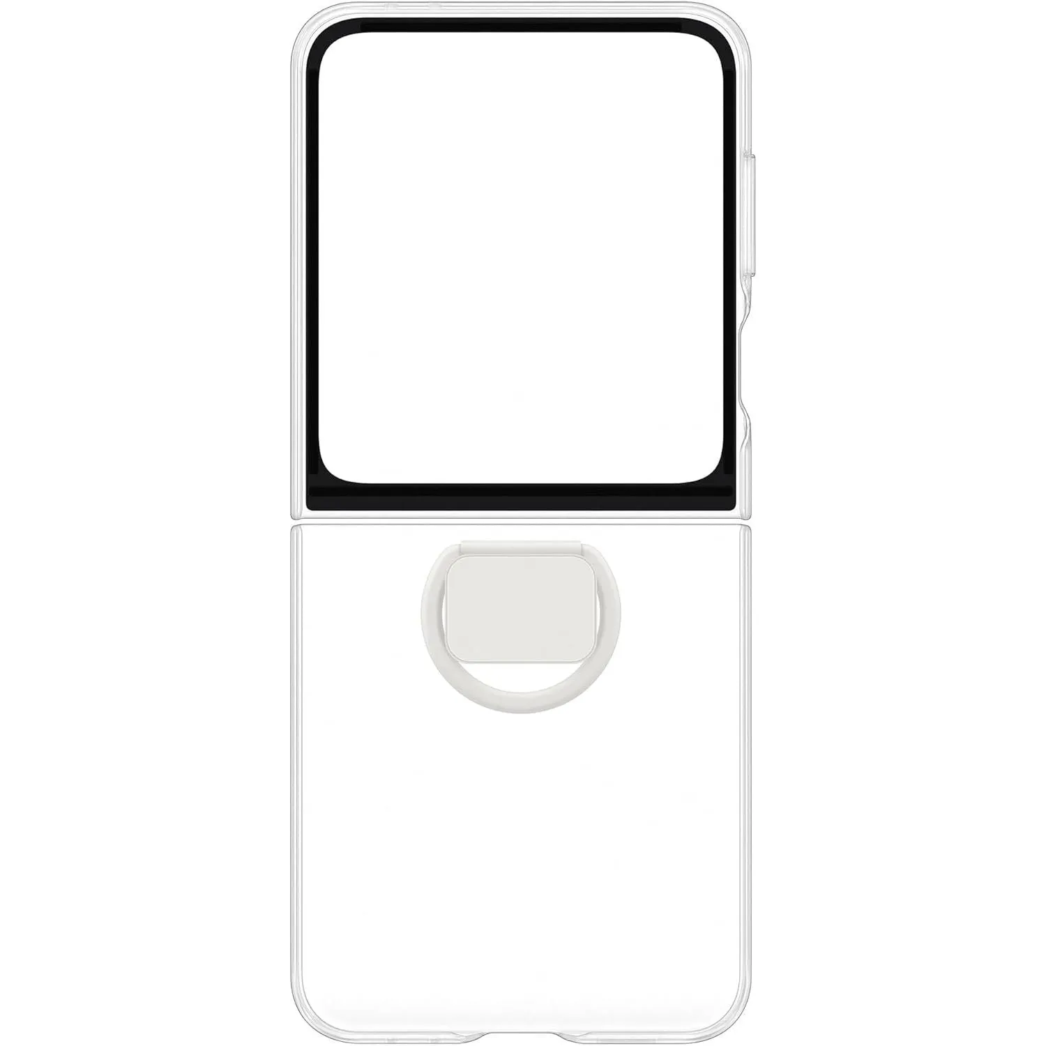 Samsung Galaxy Z Flip6 Official Clear Case with Ring, Transparent
