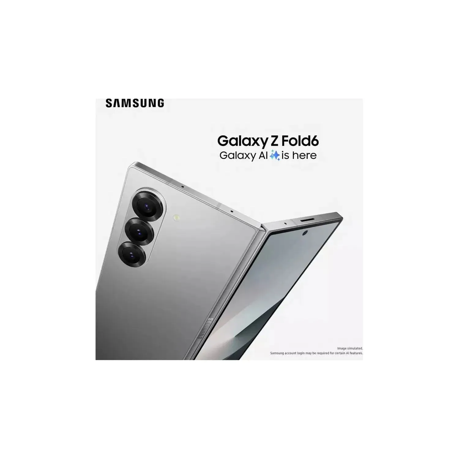 Samsung Galaxy Z Fold6 5G 512GB SIM-Free Navy Unlocked Mobile Phone