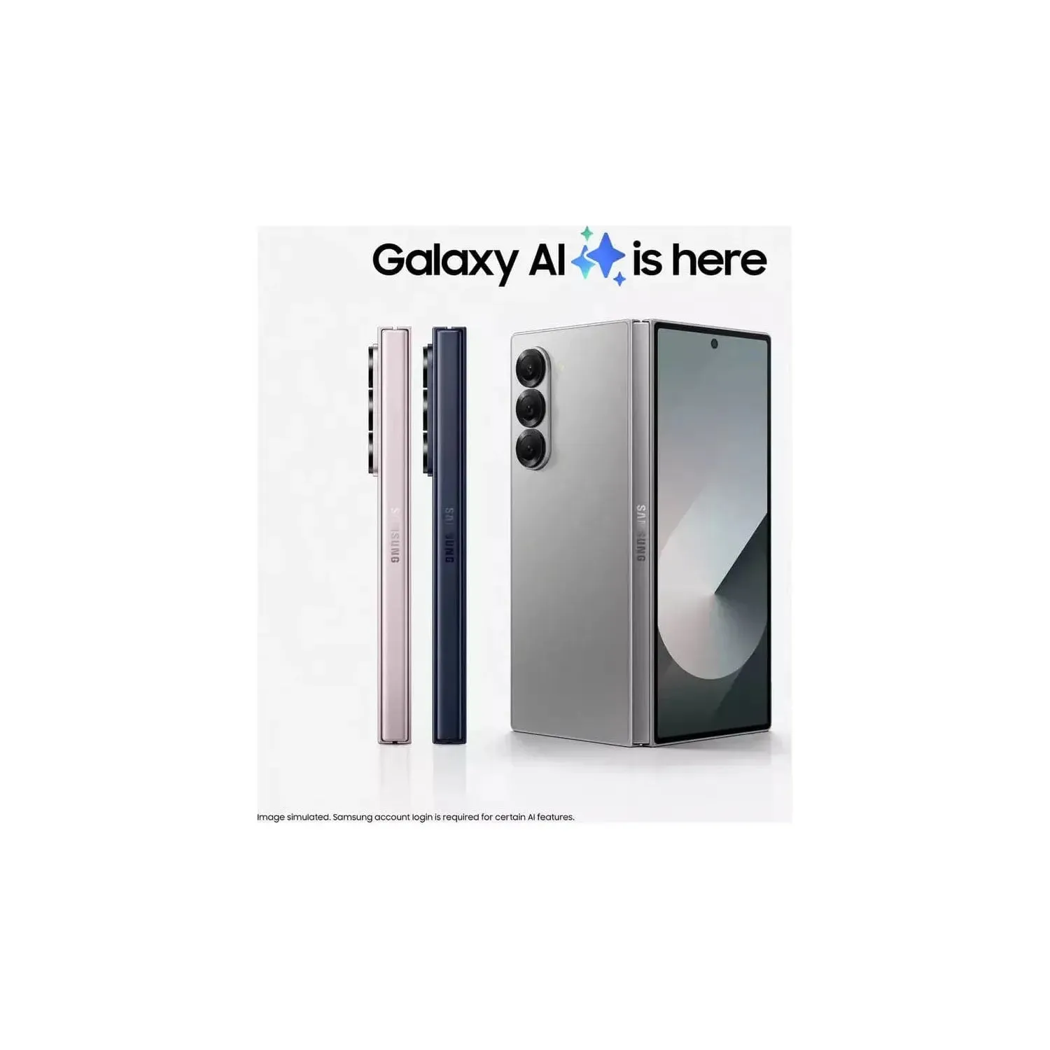Samsung Galaxy Z Fold6 5G 512GB SIM-Free Navy Unlocked Mobile Phone