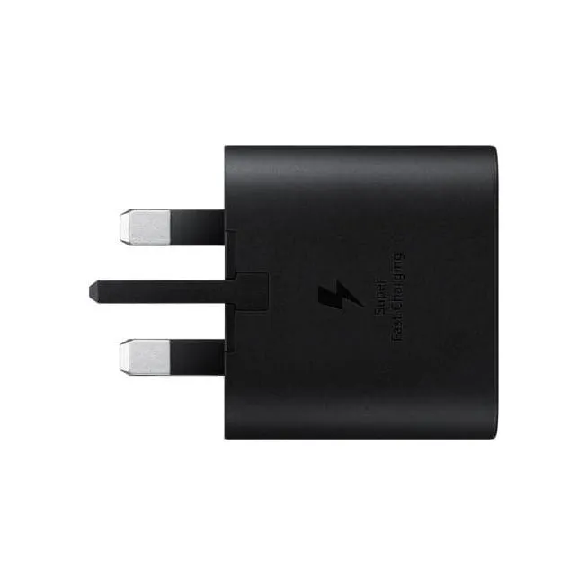 Samsung Original 25W Fast Charging USB-C Mobile Phone Charger, Compatible with Galaxy Smartphones and Other USB Type C Devices - Black playstation 5, ps5 accessories, playstation games online