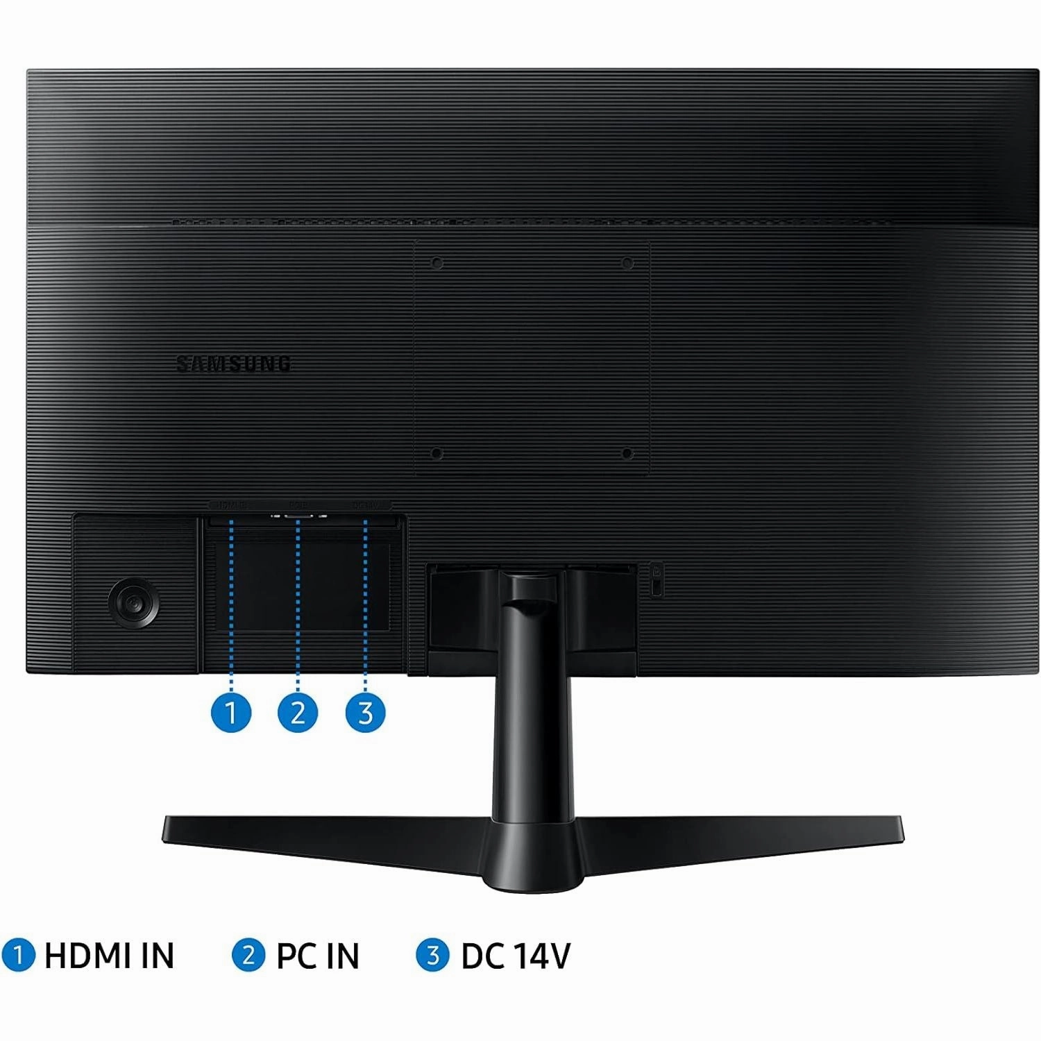 Samsung 27" Full HD IPS LCD Black Monitor