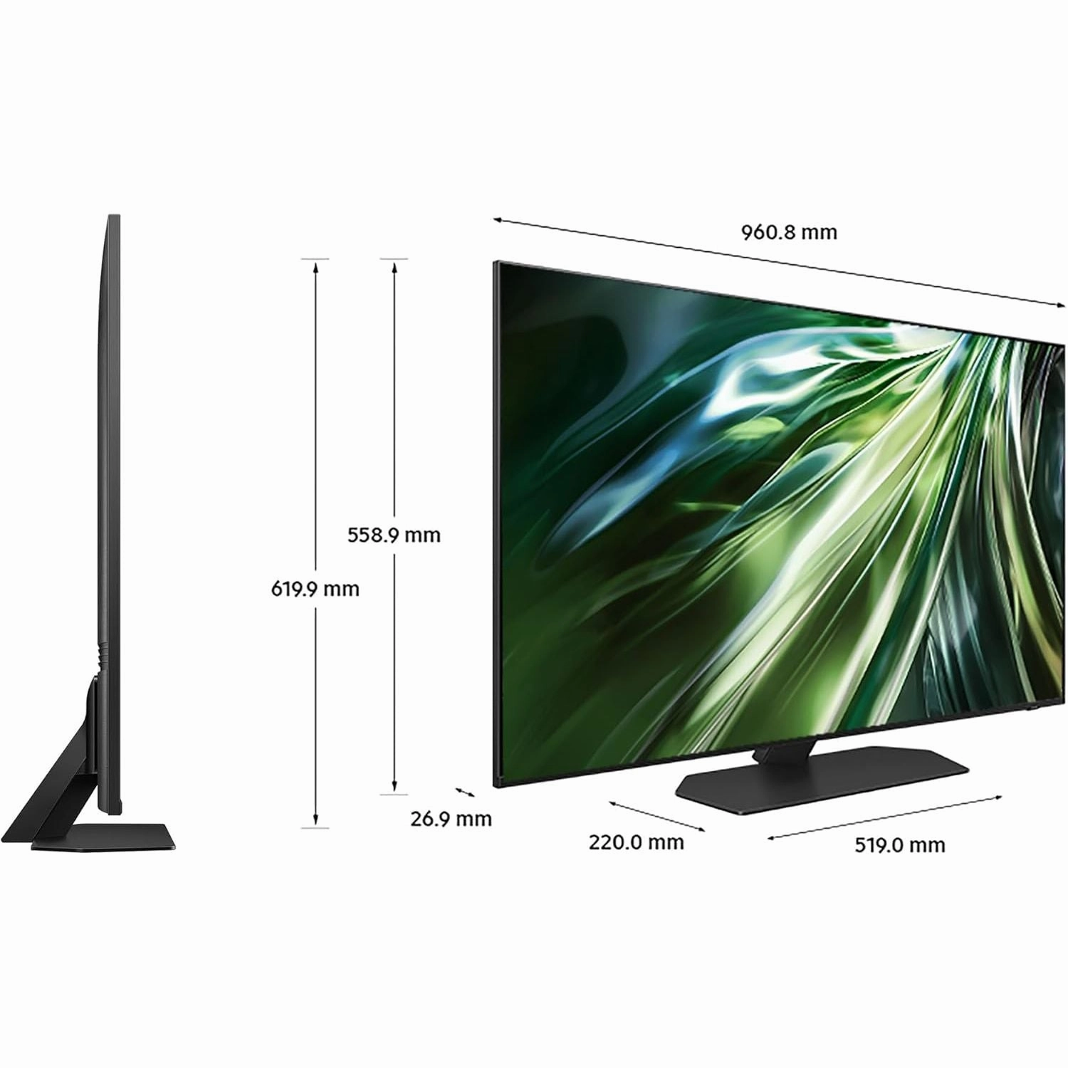 Samsung 43" QN90D Neo QLED 4K Smart TV - Ultra Viewing Angle, Anti-Reflection, 144Hz Motion Xcelerator, Dolby Atmos, NQ4 AI Gen2 Processor