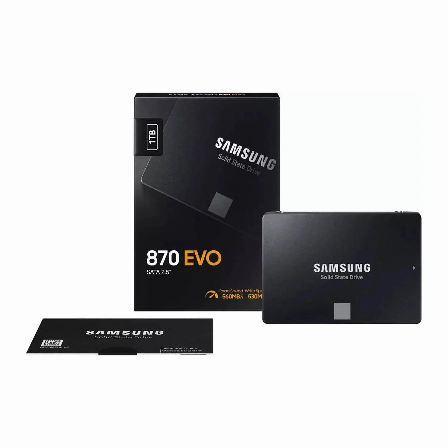 Samsung 870 EVO - 1TB SSD -  Internal Hard Drive
