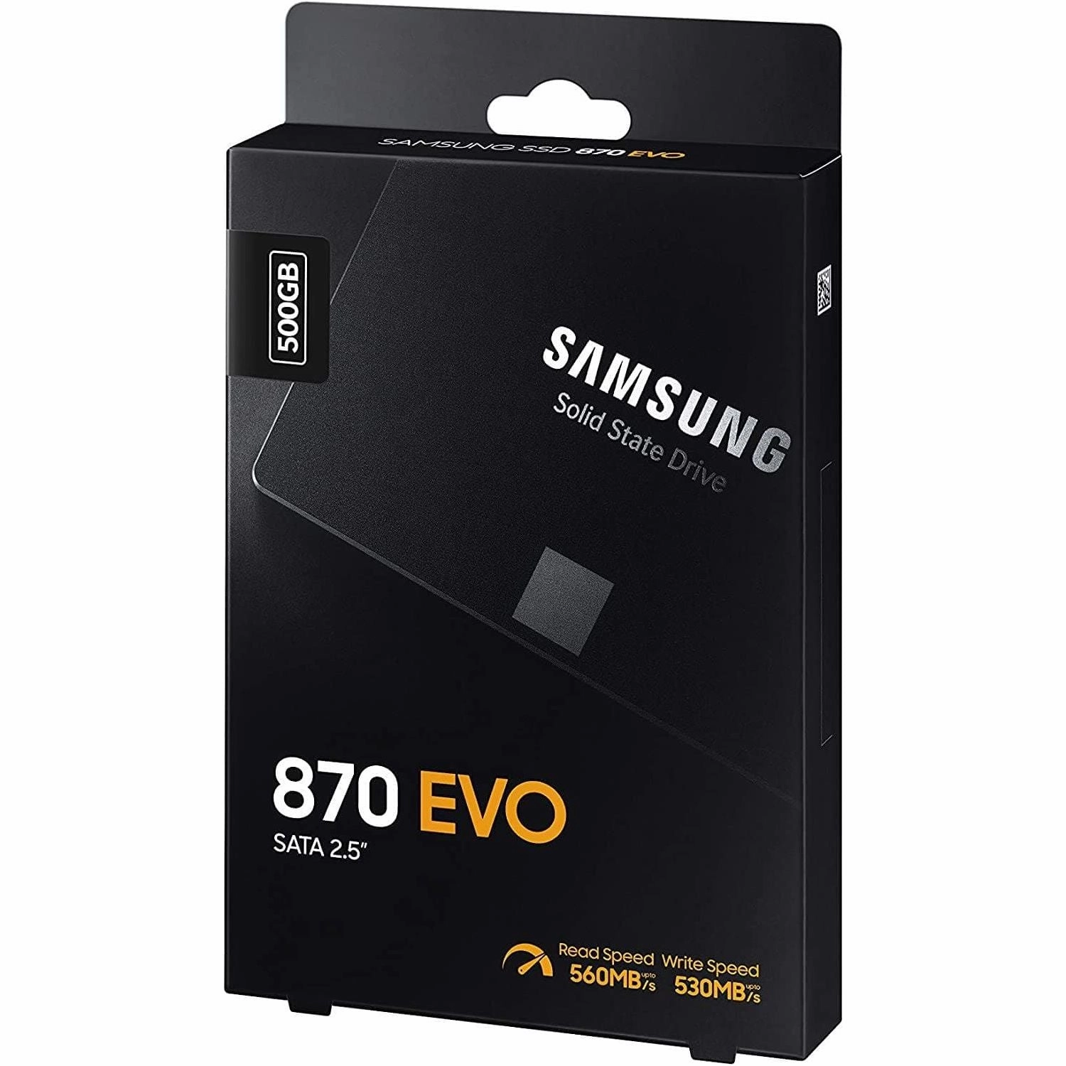 Samsung 870 EVO Series ATA III V-NAND MLC 2.5" 500 GB  - Black